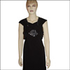 Black Designer full length Top - Click here to View more details about this Product